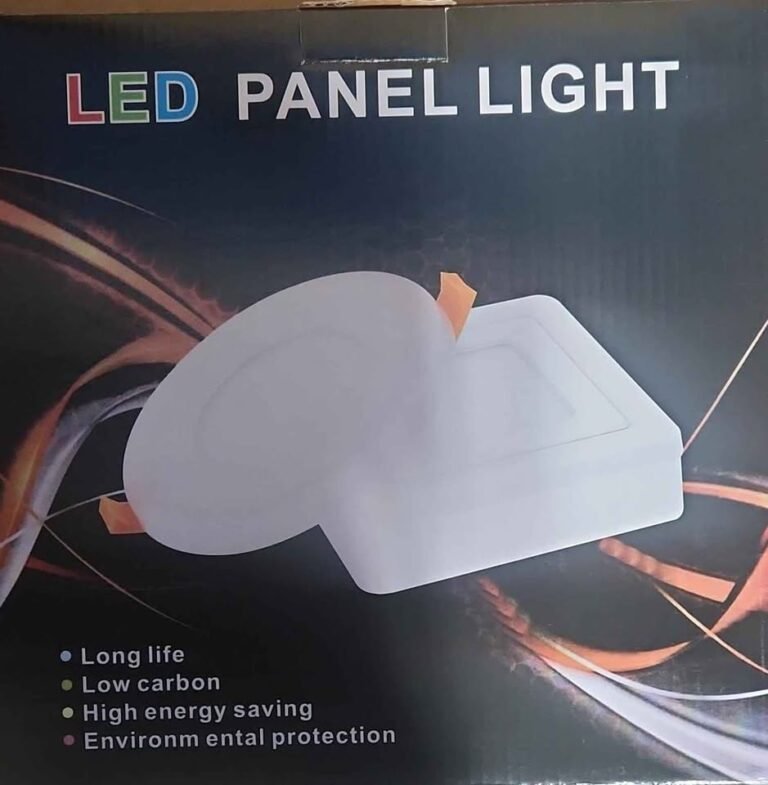 18+6W ROUND LED PANEL LIGHT GREEN - Image 2