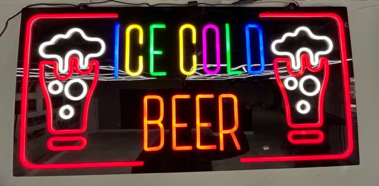 NEON-THE ICE COLD BEER - Image 2