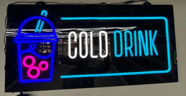 NEON-COLD DRINK