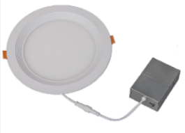 Led Baffle Down Lighting 4inch, 9w round