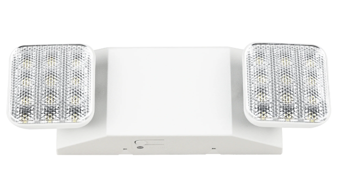 TWO HEAD EMERGENCY LIGHT