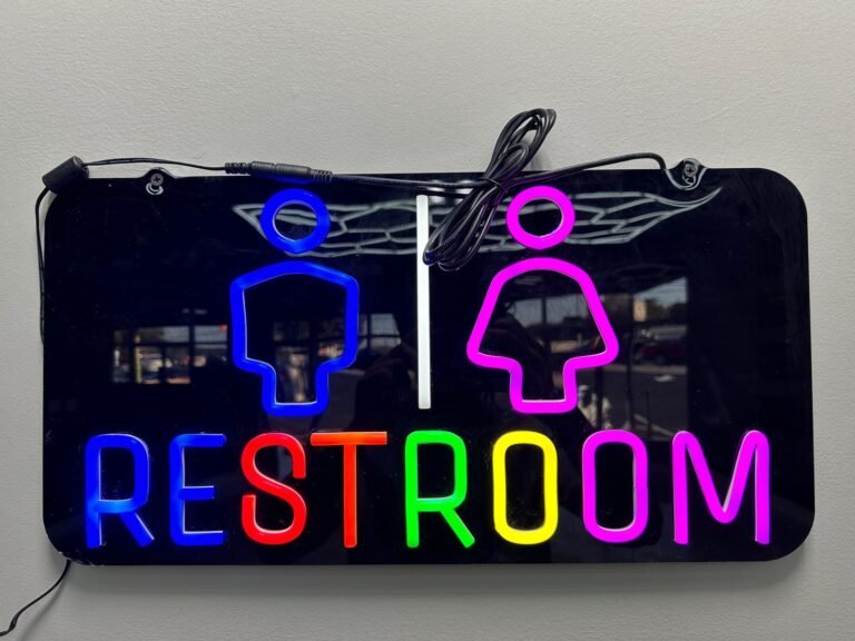 NEON-RESTROOM-S