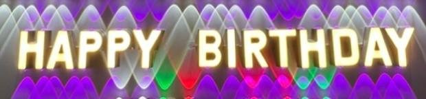 HAPPY BIRTHDAY - LIGHTS (13PCS)