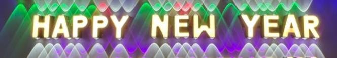 HAPPY NEW YEAR-LIGHTS (12PCS)