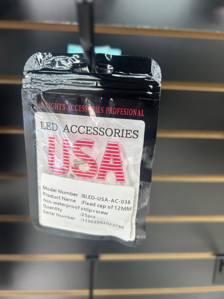 Fixed cap of 12MM non-waterproof strip (38)