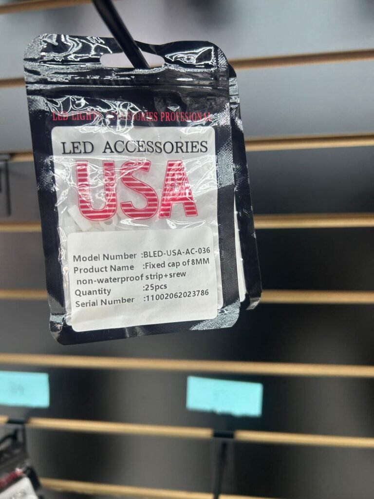 Fixed cap of 8MM non-waterproof strip (36)